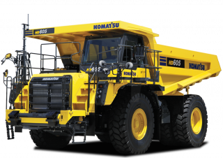 रिजिड डंप ट्रक Komatsu HD605-8E0