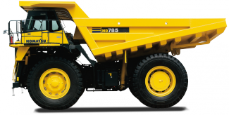 रिजिड डंप ट्रक Komatsu HD785-7
