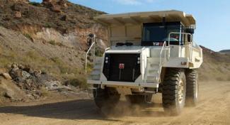 रिजिड डंप ट्रक Terex TR 60