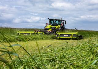 रियर-माउंटेड मोवर - कंडीशनर के साथ डिस्क Claas Disco 9300 C Auto Swather 
