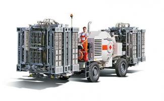 रोड रीसाइक्लिंग मशीन/-हॉट रीसाइकलर Wirtgen HM 4500