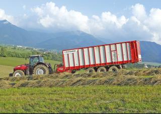 साइलेज ट्रेलर Pöttinger Jumbo 10010 L