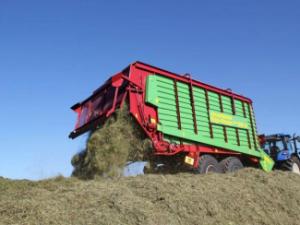 साइलेज ट्रेलर Strautmann Mega-Vitesse CFS 3801 DO