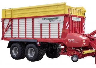 साइलेज ट्रेलर Pöttinger Torro 5510 D 
