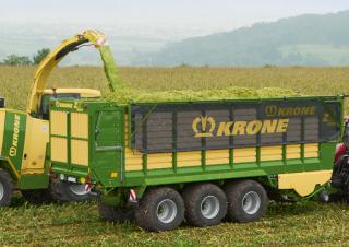 साइलेज ट्रेलर Krone ZX 430 GD