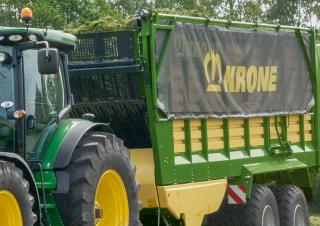 साइलेज ट्रेलर Krone ZX 470 GL 
