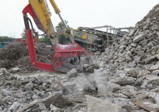 अटैचमेंट कंक्रीट पल्वराइज़र Nye TRX450U