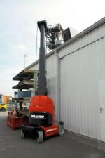 टेलीस्कोपिक बूम लिफ्ट सिंगल वर्टिकल मास्ट बूम लिफ्ट Manitou 100 VJR Evolution