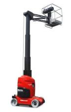 टेलीस्कोपिक बूम लिफ्ट सिंगल वर्टिकल मास्ट बूम लिफ्ट Manitou 100 VJR Evolution