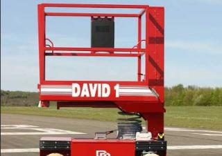 टेलीस्कोपिक बूम लिफ्ट सिंगल वर्टिकल मास्ट बूम लिफ्ट PB David 1 PB 65