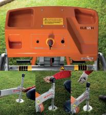 टेलीस्कोपिक बूम लिफ्ट सिंगल वर्टिकल मास्ट बूम लिफ्ट Faraone Elevah 50