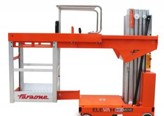 टेलीस्कोपिक बूम लिफ्ट सिंगल वर्टिकल मास्ट बूम लिफ्ट Faraone Elevah 80 ES Move 