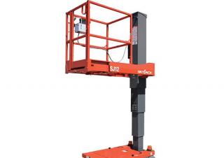 टेलीस्कोपिक बूम लिफ्ट सिंगल वर्टिकल मास्ट बूम लिफ्ट Skyjack SJ 12