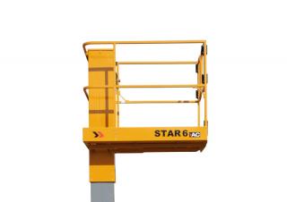 टेलीस्कोपिक बूम लिफ्ट सिंगल वर्टिकल मास्ट बूम लिफ्ट Haulotte Star 6 P