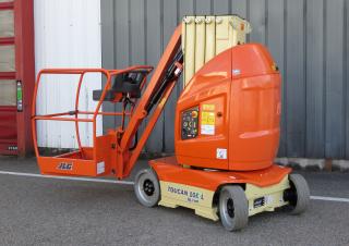 टेलीस्कोपिक बूम लिफ्ट सिंगल वर्टिकल मास्ट बूम लिफ्ट JLG-Toucan Toucan 10E-L