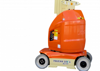 टेलीस्कोपिक बूम लिफ्ट सिंगल वर्टिकल मास्ट बूम लिफ्ट JLG-Toucan Toucan 10E-L