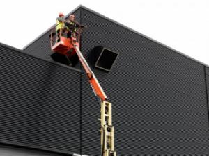 टेलीस्कोपिक बूम लिफ्ट सिंगल वर्टिकल मास्ट बूम लिफ्ट JLG-Toucan Toucan 12E Plus