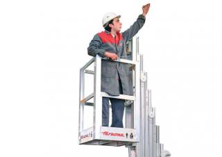 टेलीस्कोपिक बूम लिफ्ट सिंगल वर्टिकल मास्ट बूम लिफ्ट Faraone ZP 10-150 E