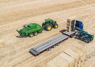 स्क्वायर बेलर John Deere L634 