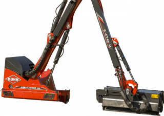 समर मेंटेनेंस इक्विपमेंट स्लोप मोवर Kuhn Agri-Longer GII 4745 M