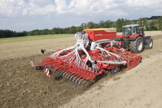 सोइंग मशीन Pöttinger Terrasem C 6 fertilizer