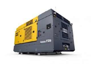 एयर कंप्रेसर स्टेशनरी एयर कंप्रेसर - डीजल, इलेक्ट्रिक, गैसोलीन Atlas Copco DrillAir Y35