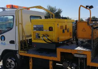 एयर कंप्रेसर स्टेशनरी एयर कंप्रेसर - डीजल, इलेक्ट्रिक, गैसोलीन Atlas Copco Utility U 110