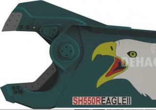 अटैचमेंट स्टील स्क्रैप कटर Dehaco SH 550R