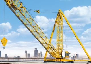 टावर क्रेन - ट्रॉली बूम - टॉप-स्लीविंग Liebherr 200 DR 5/10 Litronic