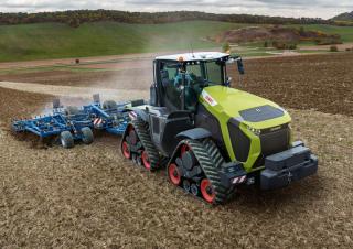 ट्रैक ट्रैक्टर Claas Xerion 12.650 Terra Trac 