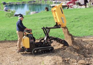 ट्रैक्ड डंपर Yanmar C 08 HI Tip +
