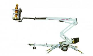 आर्टिकुलेटिंग बूम लिफ्ट ट्रक माउंटेड आर्टिकुलेटिंग बूम लिफ्ट Dino Lift Dino 160 XT