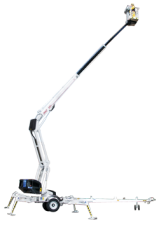 आर्टिकुलेटिंग बूम लिफ्ट ट्रक माउंटेड आर्टिकुलेटिंग बूम लिफ्ट Dino Lift Dino 210 XT