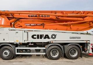 कंक्रीट पंप ट्रक-माउंटेड कंक्रीट पंप CIFA K45H