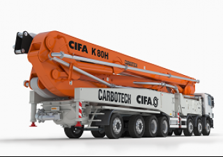 कंक्रीट पंप ट्रक-माउंटेड कंक्रीट पंप CIFA K80H