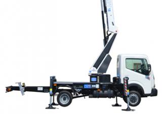 टेलीस्कोपिक बूम लिफ्ट ट्रक माउंटेड टेलीस्कोपिक बूम लिफ्ट CTE B-Lift 18