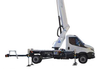 टेलीस्कोपिक बूम लिफ्ट ट्रक माउंटेड टेलीस्कोपिक बूम लिफ्ट CTE B-Lift 27