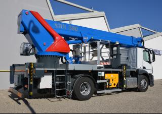 टेलीस्कोपिक बूम लिफ्ट ट्रक माउंटेड टेलीस्कोपिक बूम लिफ्ट CTE B-Lift 390 HR