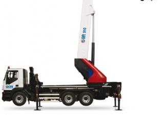 टेलीस्कोपिक बूम लिफ्ट ट्रक माउंटेड टेलीस्कोपिक बूम लिफ्ट CTE B-Lift 510 HR