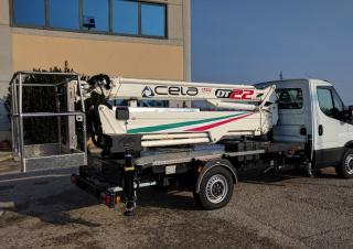 टेलीस्कोपिक बूम लिफ्ट ट्रक माउंटेड टेलीस्कोपिक बूम लिफ्ट CELA DT22