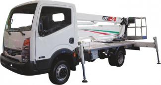 टेलीस्कोपिक बूम लिफ्ट ट्रक माउंटेड टेलीस्कोपिक बूम लिफ्ट CELA DT24