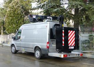 टेलीस्कोपिक बूम लिफ्ट ट्रक माउंटेड टेलीस्कोपिक बूम लिफ्ट GSR E140TJV Basic 