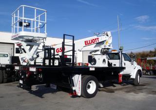 टेलीस्कोपिक बूम लिफ्ट ट्रक माउंटेड टेलीस्कोपिक बूम लिफ्ट Elliott Equipment G50F HiReach