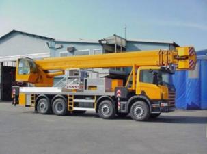 टेलीस्कोपिक बूम लिफ्ट ट्रक माउंटेड टेलीस्कोपिक बूम लिफ्ट Multitel J 352 TA