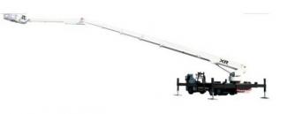 टेलीस्कोपिक बूम लिफ्ट ट्रक माउंटेड टेलीस्कोपिक बूम लिफ्ट Bronto Skylift S 65 XR