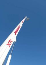 टेलीस्कोपिक बूम लिफ्ट ट्रक माउंटेड टेलीस्कोपिक बूम लिफ्ट Bronto Skylift S 65 XR
