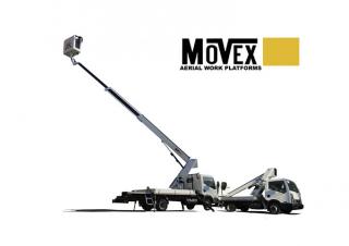 टेलीस्कोपिक बूम लिफ्ट ट्रक माउंटेड टेलीस्कोपिक बूम लिफ्ट Movex TLR 18