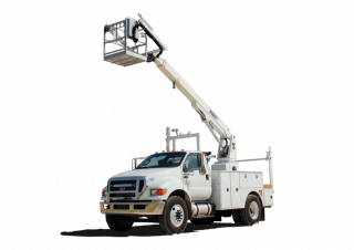 टेलीस्कोपिक बूम लिफ्ट ट्रक माउंटेड टेलीस्कोपिक बूम लिफ्ट Versalift VTP-40-NE