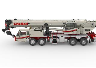 ट्रक-माउंटेड टेलीस्कोपिक क्रेन Link-Belt HTT-86110