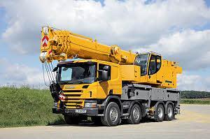 ट्रक-माउंटेड टेलीस्कोपिक क्रेन Liebherr LTF 1060-4.1